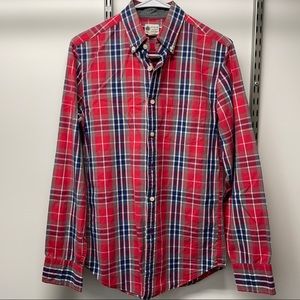 J. Crew Shirtings Washed Tartan Vintage Button Down